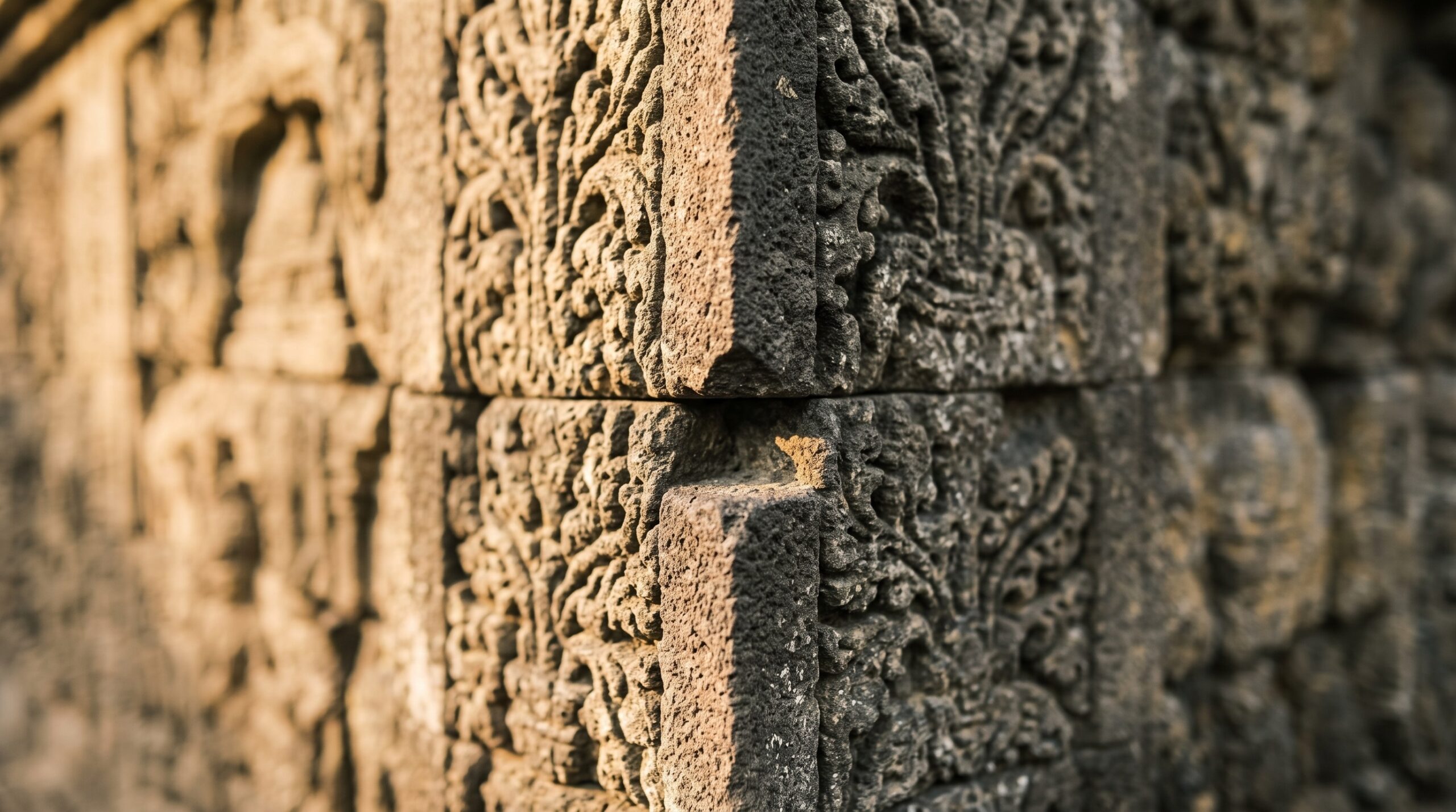 Presisi kuncian batu-batu Candi Borobudur tanpa semen modern 2